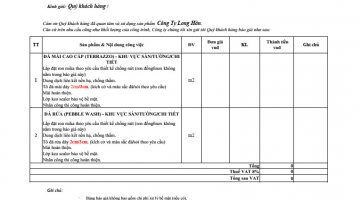 Báo giá đá mài đá rửa